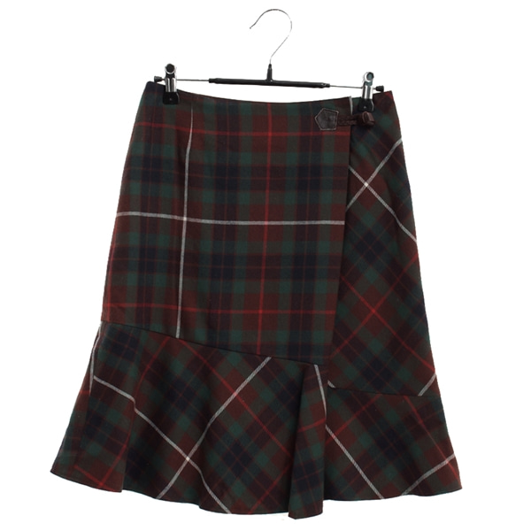 [THE SCOTCH HOUSE]   울 100% 킬트 스커트( MADE IN JAPAN )[SIZE : WOMEN 26]