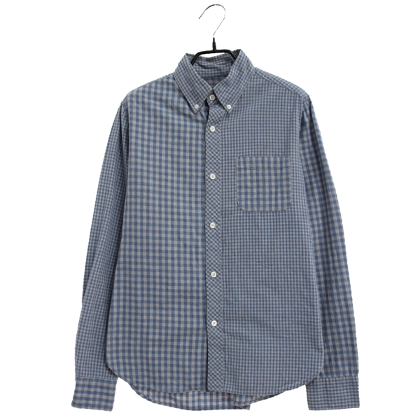 [MR.OLIVE]   코튼 체크 셔츠( MADE IN JAPAN )[SIZE : MEN S]