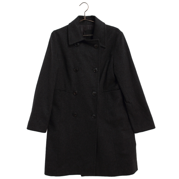 [BEAMS]   울 100% 더블 코트( MADE IN JAPAN )[SIZE : WOMEN S]