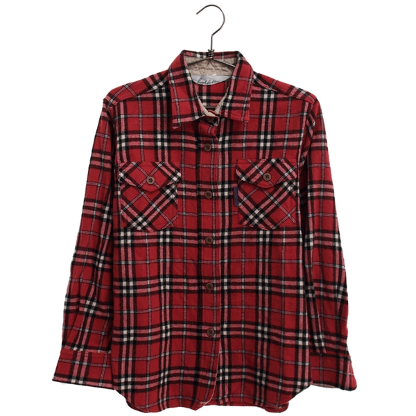 [ROYAL ROBBINS]   울 혼방 체크 패턴 셔츠( MADE IN JAPAN )[SIZE : WOMEN M]