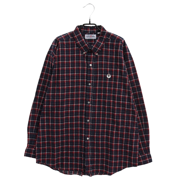 [CAPTAIN SANTA]   코튼 체크 패턴 셔츠( MADE IN JAPAN )[SIZE : MEN XL]