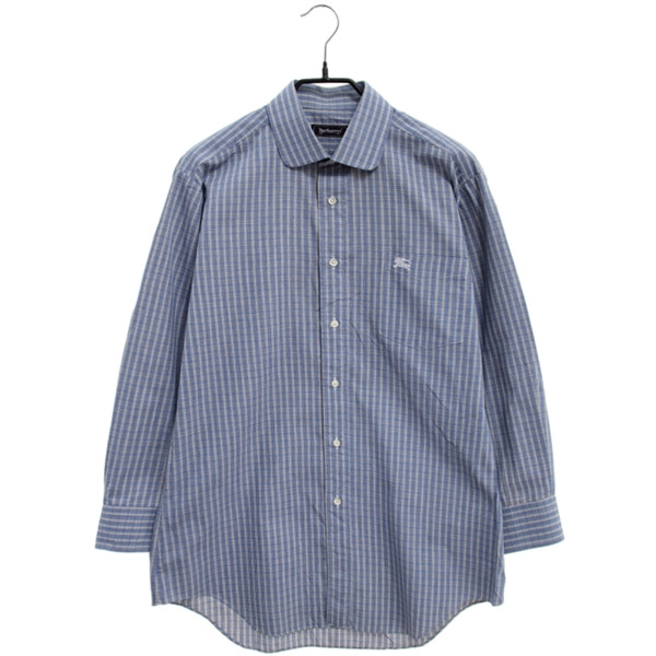 [BURBERRY]   코튼 혼방 체크 패턴 셔츠( MADE IN JAPAN )[SIZE : MEN S]