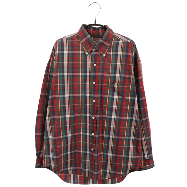 [D.HERRY]   코튼 체크 패턴 셔츠( MADE IN JAPAN )[SIZE : MEN XL]