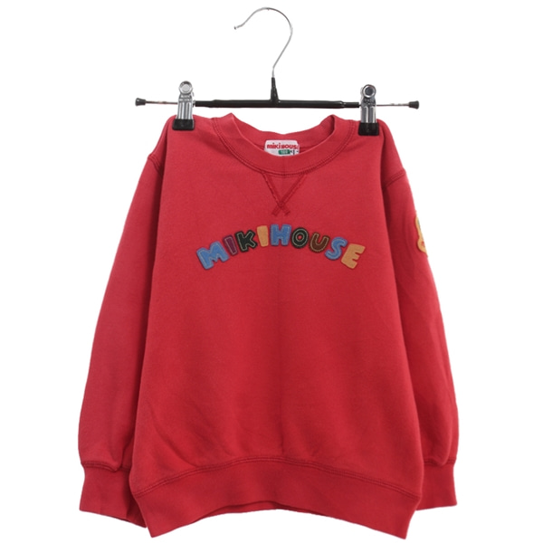 [MIKI HOUSE]   코튼 스웻 셔츠( MADE IN JAPAN )[SIZE : UNISEX KIDS 100]