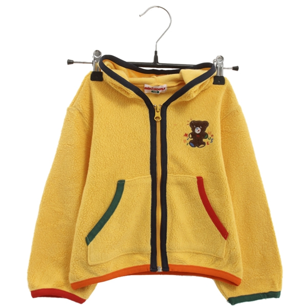 [MIKI HOUSE]   폴리 후드 집업( MADE IN JAPAN )[SIZE : UNISEX KIDS 100]